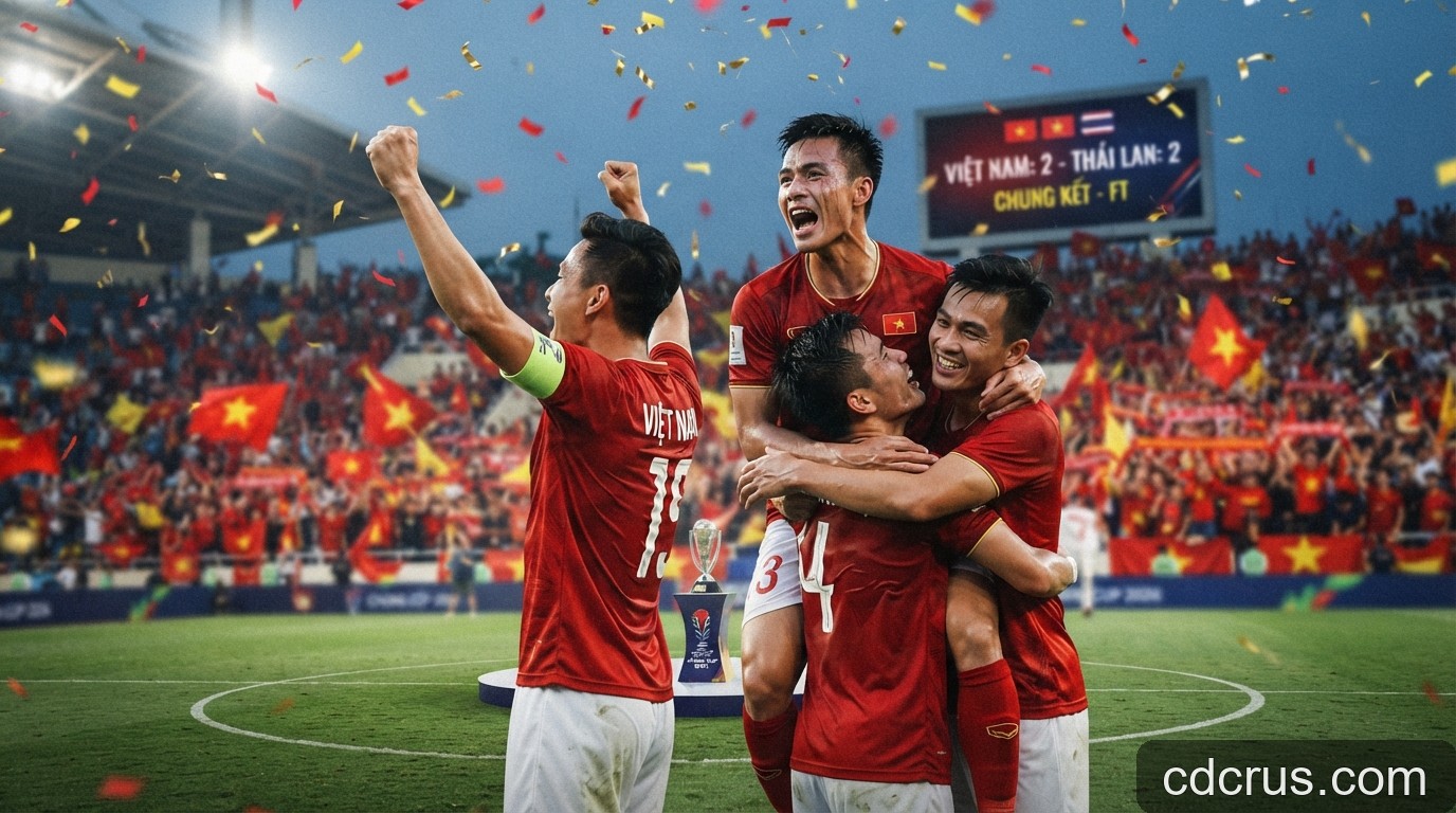 Việt Nam bảo vệ thành công ngôi vương ASEAN Cup: Khi bản lĩnh lên tiếng đúng lúc